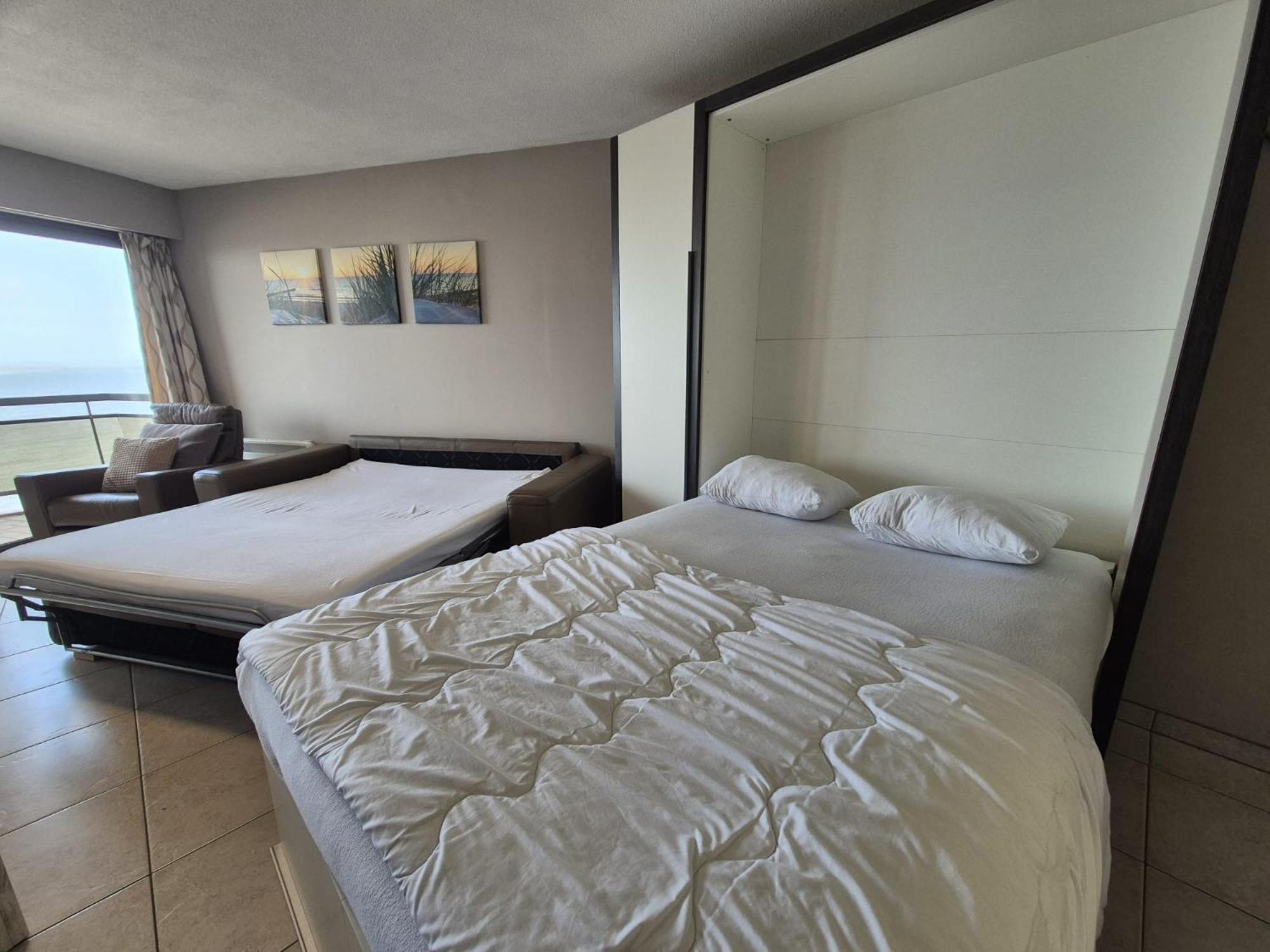 Large Beachstudio Seaview Blankenberge Near Brugge Exterior foto